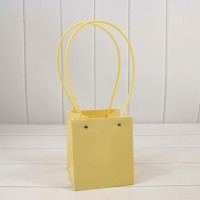 Пакет подарочный "Ваза для цветов" 15*13*13 Песочный 1/10 1/120 Арт: 000170P/7499