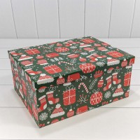 Коробки Прямоугольные Набор 1/10 34*26*15,3 "Новый год"-2306 1/6 Арт: 730604/2306