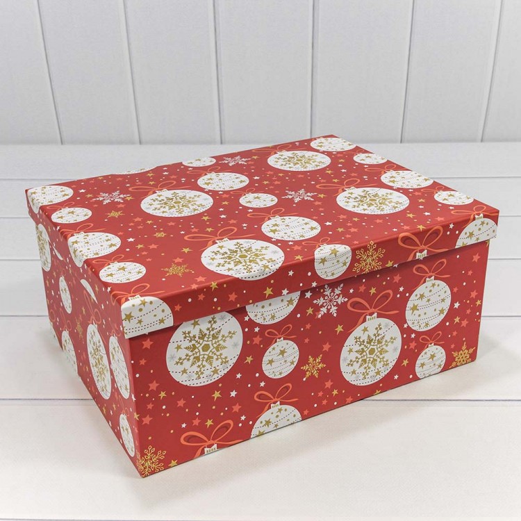 Коробки Прямоугольные Набор 1/10 34*26*15,3 "Новый год"-2127 1/6 Арт: 730604/2127