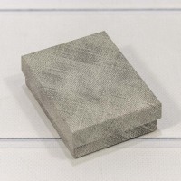 Коробка Прямоугольная 9*7*2,8 Серый 1/12 1/240 Арт: 62379/4