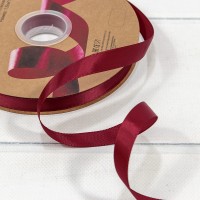 Лента Атласная Полиэстер класс А 1,5см*100ярд Бордовый 1/13 1/52 Арт: 556-15/789