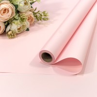 Плёнка 0,58*10м матовая "Корейская" 65мкм Розовый-705 1/30 Арт: 1638/705