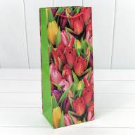Пакет подарочный &quot;Цветы&quot; (микс) 14*35*11 157г 1/20 1/240 Арт: 00019M - Пакет подарочный "Цветы" (микс) 14*35*11 157г 1/20 1/240 Арт: 00019M