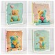 Пакет подарочный с тиснением