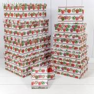 Коробки Прямоугольные Набор 1/10 34*26*15,3 &quot;Новый год&quot;-3015 1/6 Арт: 730604/3015 - Коробки Прямоугольные Набор 1/10 34*26*15,3 "Новый год"-3015 1/6 Арт: 730604/3015