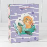 Пакет подарочный с 3D аппликацией "Детский" (микс 328) 18*23*10 210г 1/20 1/360 Арт: 000328E - Пакет подарочный с 3D аппликацией "Детский" (микс 328) 18*23*10 210г 1/20 1/360 Арт: 000328E