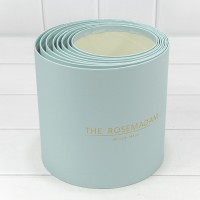 Коробки Цилиндр Набор 1/8 19,5*19 без крышки "The Rosemadam" Голубой 1/6 Арт: 720835/7457