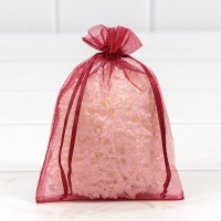 Мешочки из органзы 11*16 Бордовый 1/100 1/5000 Арт: 000801-18H