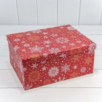 Коробки Прямоугольные Набор 1/10 34*26*15,3 "Новый год"-2308 1/6 Арт: 730604/2308