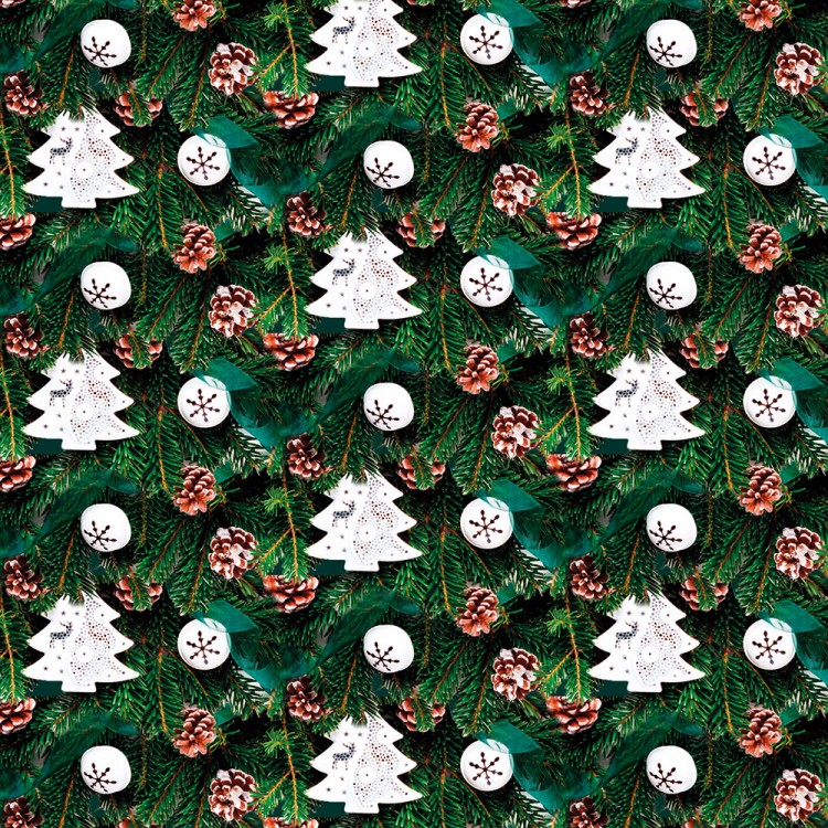 Бумага в листах 70*100 ±5% (10 шт.) 80г "С Новым годом"-132 1/24 Арт: 000402/132